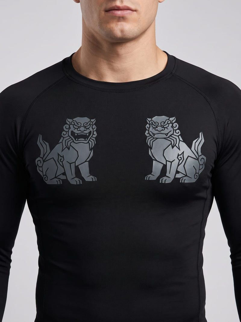 Rashguard Komainu A-Un 狛犬・阿吽